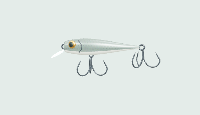 Illustrative minnow / jerkbait model